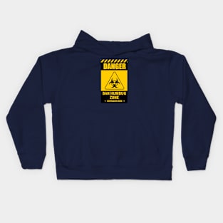 Bah Humbug zone Kids Hoodie